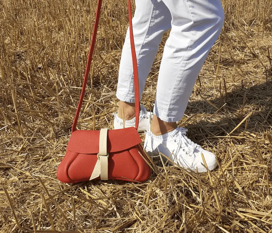 Sac Pochette Luxe en Cuir - Cocktail Canyon - CouleurSedona